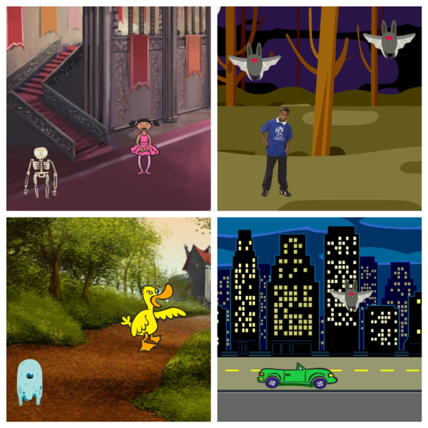 Blank 4 Grids Collage